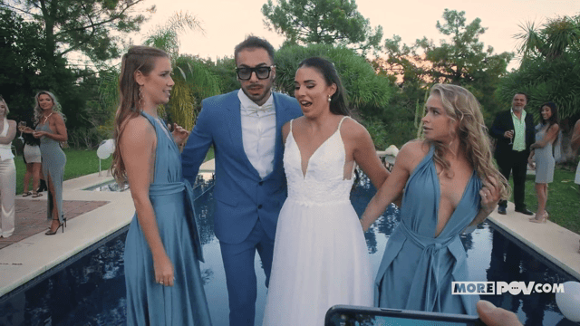 Alexa Flexy Alexis Crystal And Milan Cheek Wedding Crasher