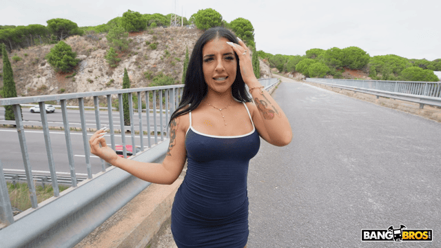 The Real Diabla Fucking On The Highway Bridge